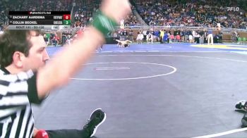 D2-126 lbs Cons. Round 1 - Collin Beckel, Chelsea vs Zachary Aardema, Fruitport