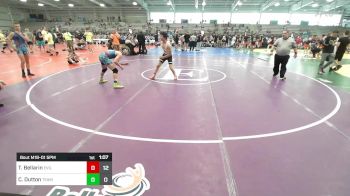 120 lbs Rr Rnd 1 - Tye Bellarin, Evil Empire vs Cael Dutton, Team Bro