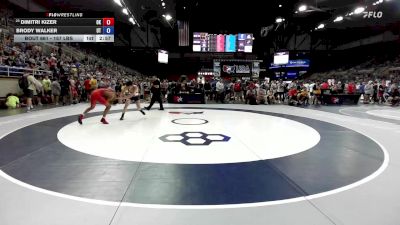 157 lbs Champ. Rd Of 128 - Dimitri Kizer, OK vs Brody Walker, UT