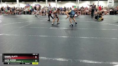 120 lbs Round 1 (6 Team) - Nate Gomes, EsteBoyz Shadow Strikers vs Daniel Platti, Validus WC