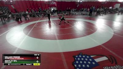 108 lbs Cons. Round 1 - William Freese, Victory School Of Wrestling vs Bentley Byl, Wisconsin