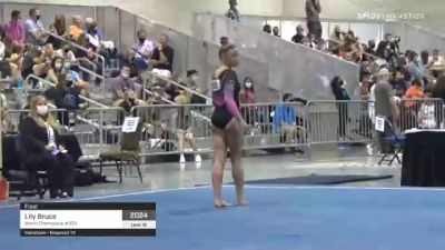 Lily Bruce - Floor, World Champions #353 - 2021 USA Gymnastics Development Program National Championships