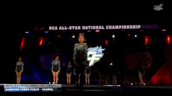Bannons Cheer Force - Vaders [2026 L2.2 Youth - PREP - D2 - Small] 2026 NCA All-Star National Championship