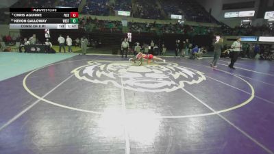 165 lbs Consi Of 8 #1 - Chris Aguirre, Pickens vs Kevon Galloway, Westside