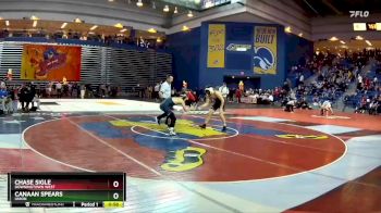 132 lbs Cons. Round 3 - Chase Sigle, Downingtown West vs Canaan Spears, Union