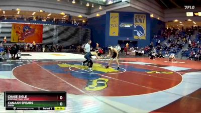 132 lbs Cons. Round 3 - Chase Sigle, Downingtown West vs Canaan Spears, Union