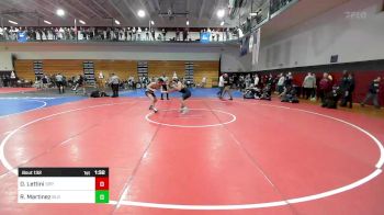 190 lbs Round Of 32 - Dominick Lettini, St. Peter's Prep vs Roman Martinez, Blair Academy