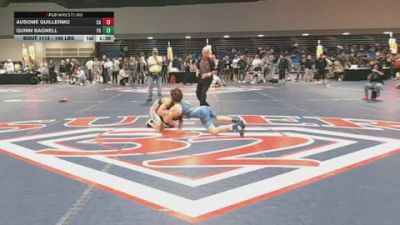 106 lbs Round Of 32 - Ausome Guillermo, CA vs Quinn Bagnell, PA