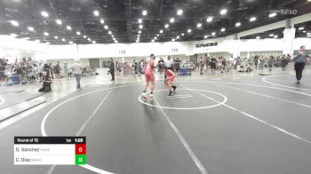 106 lbs Round Of 16 - Diego Sanchez, Madera WC vs Cole Diaz, Mounain Viw Scrappers