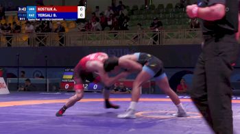 80 kg 1/4 Final - Artur Kostiuk, Ukraine vs Beibarys Yergali, Kazakhstan
