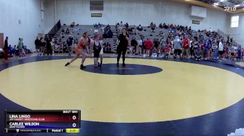 145 lbs Round 2 - Lina Lingo, Jay County Wrestling Club vs Carlee Wilson, Unattached