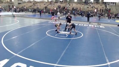 80 lbs Cons. Semi - Chaney Bryant, Woodland vs Micah Daniel, Rabbit Wrestling Club