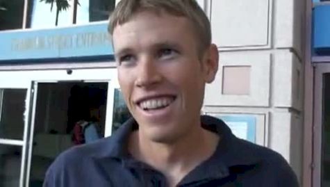 Ryan Hall talks to HS kids at Gasparilla