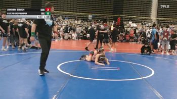 121 lbs Rr Rnd 7 - Johnny Erven, Dark Horse - MSE vs Lucas Dorrman, Ruthless Blue - MSE