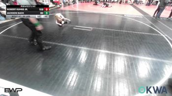 52 lbs Rr Rnd 4 - Robert Kuhns Jr., Prairie Grove Youth Wrestling vs Jackson Back, Salina Wrestling Club