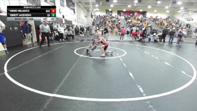 106 lbs Cons. Round 5 - Emett Acevedo, Quartz Hill vs Keen Velasco, Marshall