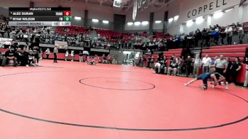 132 lbs Champ. Round 1 - Alec Duran, El Paso Franklin vs Ryan Wilson, Lewisville Flower Mound