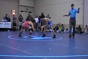 130lbs TJ MITCHELL GA vs CULLEN KING TN