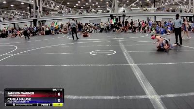 185 lbs Round 4 (8 Team) - Emma Shriner, Team Diamond Fish vs Alexandra Davis, Full Circle Green