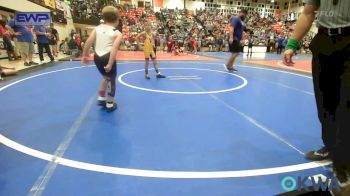 58 lbs Round Of 16 - Kyson Overholser, Warrior Wrestling Club vs Thomas Sandlin, Vian Wrestling Club