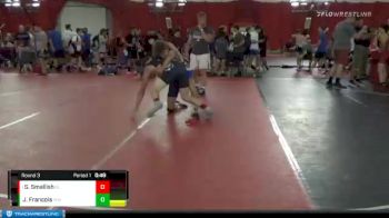 130-130 lbs Round 3 - Seth Smallish, Random Lake vs Jacob Francois, Wausau West