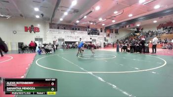 170 lbs Cons. Round 4 - Alexis Rotenberry, Northgate vs Samantha Mendoza, Temescal Canyon