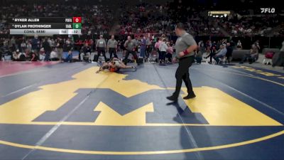 6A 126 lbs Cons. Semi - Dylan Frothinger, Eagle vs Ryker Allen, Post Falls