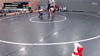 105 lbs Cons. Semi - Emmette Taylor, Hawk Wrestling Club vs Maximus Bartlett, 208 Badgers Wrestling Club