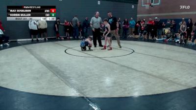 93 lbs Cons. Round 3 - Korbin Muller, Cougar Wrestling Club vs Max Gugelman, American Falls Wrestling Club