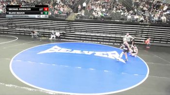 6A 106 lbs Quarterfinal - Michael Kowalski, Layton vs Blake Mauch, Corner Canyon