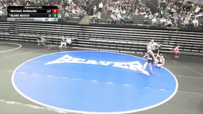 6A 106 lbs Quarterfinal - Michael Kowalski, Layton vs Blake Mauch, Corner Canyon