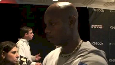 Asafa Powell after PC-2009 Reebok Grand Prix