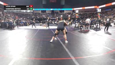145 lbs Consi Of 8 #2 - Jules Sitani, Northview (SS) vs Josephine Rettich, Aliso Niguel (SS)