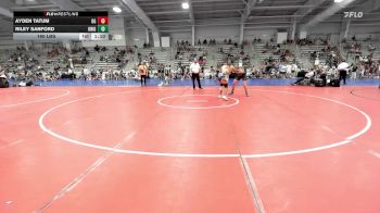 160 lbs Rr Rnd 2 - Ayden Tatum, Ohio Gold vs Riley Sanford, Knights Wrestling Club-Black
