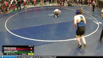 80 lbs Cons. Round 1 - Frederick Laird, Pahranagat Valley vs Trevor Nickle, Delta Wrestling Club