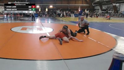 140 lbs Semifinal - Aydin Lamb, Smitty's Barn vs Jesse Gatto, Legacy Dragons