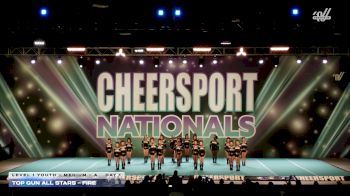 Top Gun All Stars - Fire [2026 L1 Youth - Medium - A Day 1] 2026 CHEERSPORT National All Star Cheerleading Championship