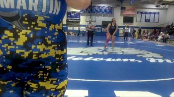 185 lbs Placement Matches (8 Team) - Landry Robert, Ocean Springs Women vs Reagan Buffington, St. Martin High School Girls