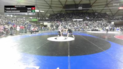 Boys 2A 157 lbs Champ. Round 2 - Alijah Rhoades, Rogers (Spokane) vs Jose Gatica, Toppenish