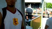 Corey White, USC - Jav 3rd (72.42m)