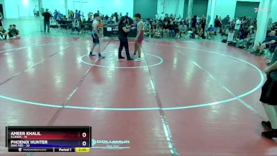 165 lbs Round 3 (8 Team) - Ameer Khalil, Illinois vs Phoenix Hunter, Ohio Red