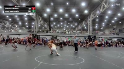 157 lbs Round 4 (8 Team) - Owen Campbell, TDWC Maniacs Blue & Gold vs Luke Unverzagt, Prime WC Black