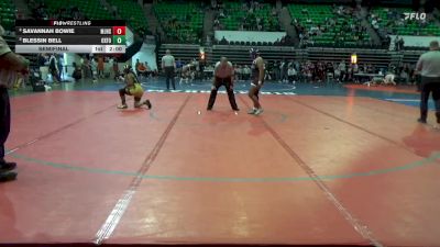 6-7A 165 Semifinal - Blessin Bell, Oxford vs Savannah Bowie, Mortimer Jordan HS