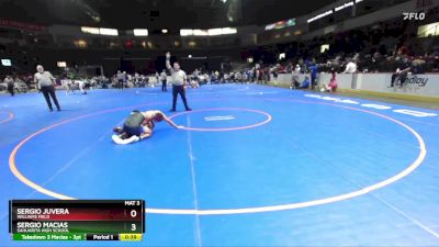 150 lbs 3rd Place Match - Sergio Juvera, Williams Field vs Sergio Macias, Sahuarita High School