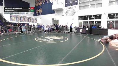 113 lbs Cons. Round 4 - Anthony Hernandez, Santa Ana vs Kaden Padilla, Alta Loma