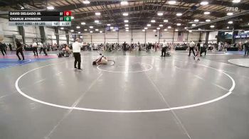 95 lbs Semifinal - David Delgado Jr., NY vs Charlie Atkinson, CT