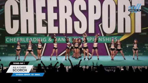 All 4 Cheer - Scorch [2025 L4.2 Senior - D2 - Small Day 1] 2025 CHEERSPORT National All Star Cheerleading Championship