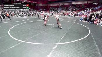 190 lbs D1 - Quarter-finals (fri 5:30 P.m.) - Owen Ozolins, Muskego vs Abraham Henderson, Holmen