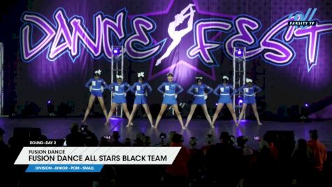 Fusion Dance - Fusion Dance All Stars Black Team [2025 Junior - Pom - Small Day 2] 2025 DanceFest Grand Nationals