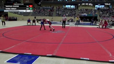 145 lbs Quarterfinal - Nastaja Cooper, Taylor County vs Sonia Tarley, Eastern